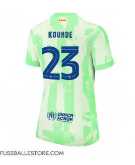 Günstige Barcelona Jules Kounde #23 3rd trikot Damen 2024-25 Kurzarm